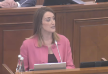 Photo of live | Șefa legislativului UE, Roberta Metsola, discurs în Parlamentul de la Chișinău: „Promisiunea europeană nu mai este o idee îndepărtată”
