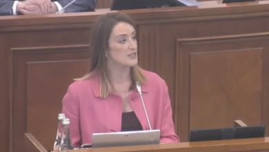 Photo of video | Șefa legislativului UE, Roberta Metsola, discurs în Parlamentul de la Chișinău: „Promisiunea europeană nu mai este o idee îndepărtată”