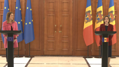 Photo of video | Accentele puse în conferința de presă comună Metsola-Sandu