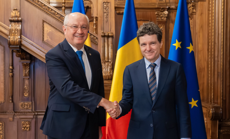 Photo of Premierul Munteanu la București, în prima sa vizită oficială peste hotarele R. Moldova. S-a întâlnit cu Ilie Bolojan și Nicușor Dan