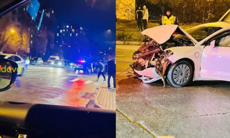 Photo of Accident cu mai multe mașini în capitală. O minoră a ajuns la spital