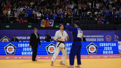 Photo of Argint pentru judocanul moldovean Mihail Latîșev la Grand Slam-ul de la Abu Dhabi