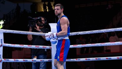 Photo of Alexandru Paraschiv, primul boxer moldovean medaliat la un Mondial de box