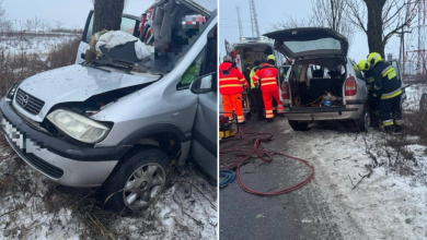 Photo of foto | Accident tragic la Fălești: un polițist și-a pierdut viața, soția sa a fost descarcerată