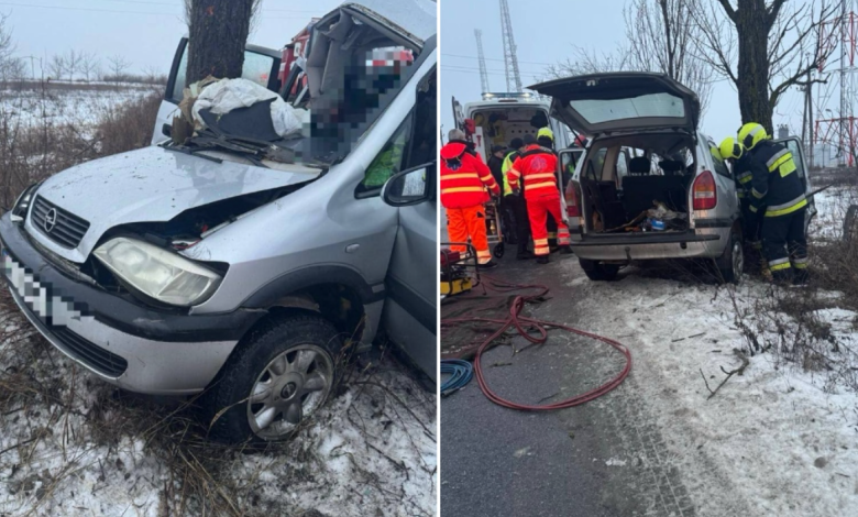 Photo of foto | Accident tragic la Fălești: un polițist și-a pierdut viața, soția sa a fost descarcerată