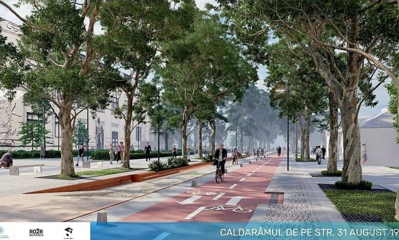 Photo of video | Caldarâmul de pe 31 August va fi zonă pietonală. Cum ar putea arăta strada