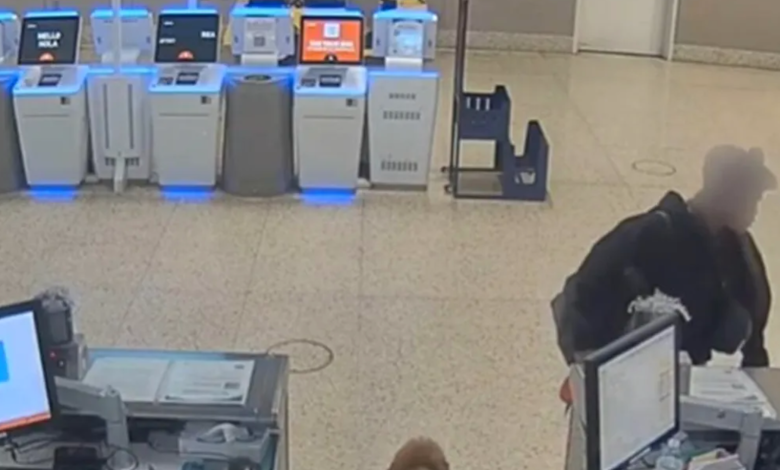 Photo of video | O femeie a fost arestată după ce și-a abandonat câinele în aeroport