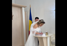 Photo of video | Și-au unit destinele de Dragobete. 14 cupluri din R. Moldova au ales să-și oficieze căsătoria
