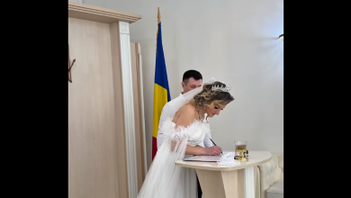Photo of video | Și-au unit destinele de Dragobete. 14 cupluri din R. Moldova au ales să-și oficieze căsătoria