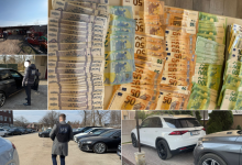 Photo of video | Percheziții la o companie de închirieri auto din Chișinău. Prejudiciu estimat la 6 milioane de lei