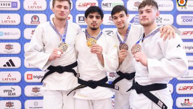 Photo of foto | Aur pentru judocanul moldovean Mihail Latîșev la Cupa Europeană de la Riga