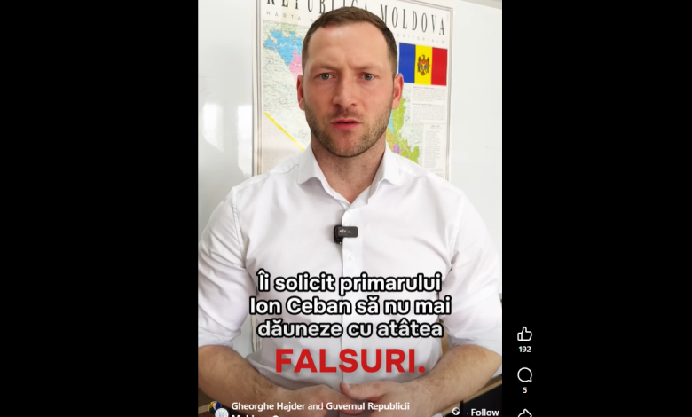 Photo of video | „Solicitări periculoase și iresponsabile”. Ministrul Mediului i se adresează lui Ion Ceban și explică punctual situația deversărilor din Nistru