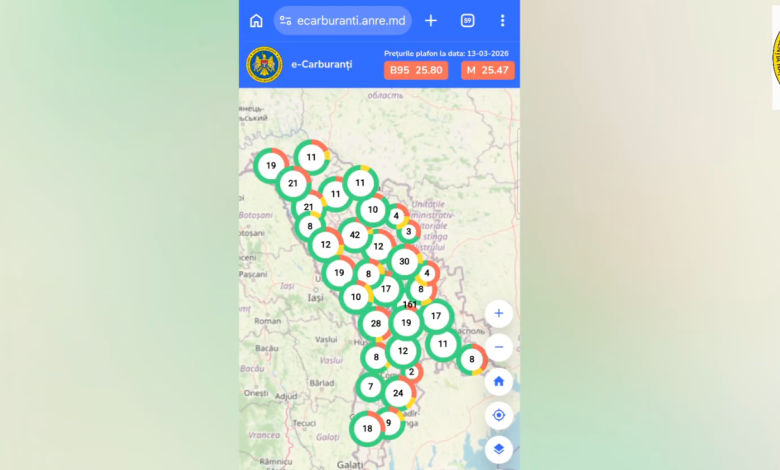 Photo of video | ANRE lansează platforma e-Carburanți: prețurile la pompă pot fi verificate în timp real