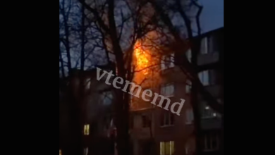 Photo of video | Incendiu într-un bloc din Chișinău: un bărbat și-a pierdut viața