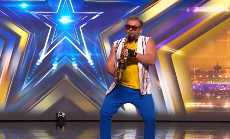Photo of video | Moldoveanul Serghei Stepanov, „Epic Sax Guy”, moment neobișnuit la „Britain’s Got Talent”