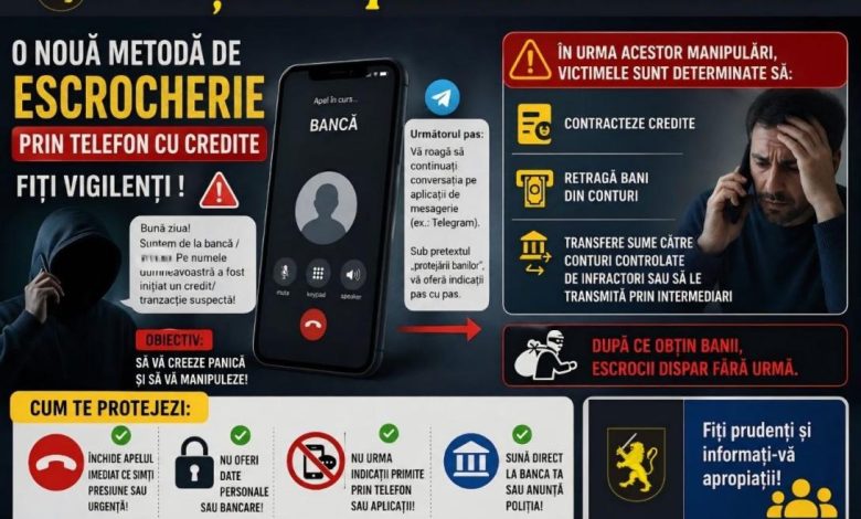 Photo of Poliția avertizează: Un nou tip de fraudă în R. Moldova. Oamenii sunt convinși să ia credite