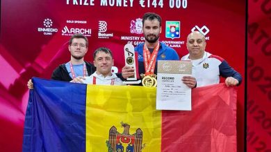 Photo of video | Halterofilul Marin Robu a devenit, în premieră, campion european