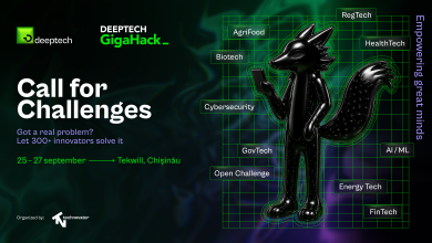 Photo of Deeptech GigaHack 2026 lansează Call for Challenges — companiile și instituțiile din R. Moldova sunt invitate să propună provocări reale