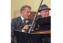 Photo of video | Macron a cântat live în timpul unei cine de stat la Erevan, acompaniat de premierul Armeniei, Paşinian