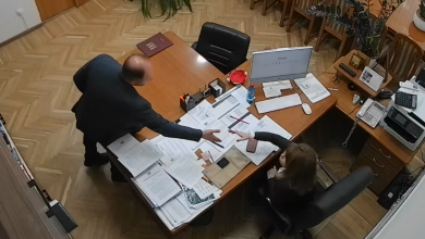 Photo of video | Gutnic a publicat un video cu Ceban din biroul său de la Primărie: „Mi-a strâns mâna, iar peste 30 de minute m-a demis”