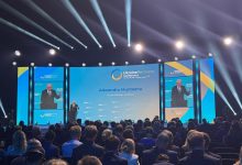 Photo of video | Munteanu, discurs la Gdańsk: R. Moldova va continua să fie alături de Ucraina „din prima zi până la reconstrucție”