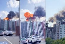 Photo of video | Patru butelii de gaz au explodat într-un bloc de la Durlești