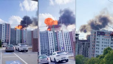 Photo of video | Patru butelii de gaz au explodat într-un bloc de la Durlești