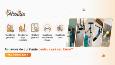 Photo of Curățenie profesionistă pentru birouri: cum te ajută Albinuța să ai un spațiu curat, organizat și pregătit pentru muncă în fiecare zi 