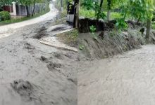 Photo of video | Inundații puternice la Pepeni. Un drum a fost blocat. Primarul: „Nu am mai văzut așa ceva de zeci de ani”