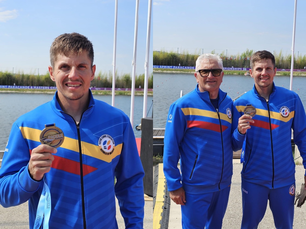 Photo of Canoistul Serghei Tarnovschi, campion european. Medalie de aur la 5.000 de metri