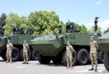 Photo of video | Primele transportoare blindate PIRANHA-5 au ajuns în Republica Moldova