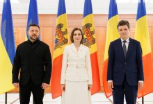Photo of video | Reuniune trilaterală la Chișinău: R. Moldova, România și Ucraina vor un „cer supravegheat împreună”