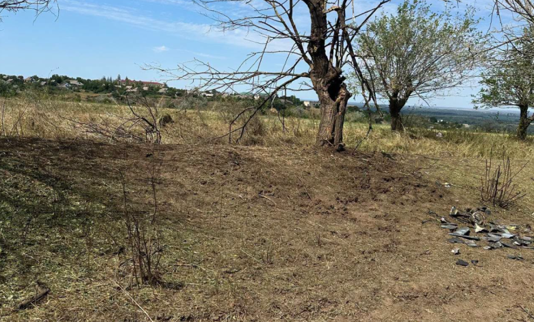 Photo of foto, update | Incendiu de vegetație după o explozie puternică la Ștefan Vodă. Au fost depistate fragmente de dronă-rachetă