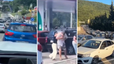 Photo of Criza combustibilului lovește din nou. Rușii se iau la bătaie la cozile kilometrice din benzinării