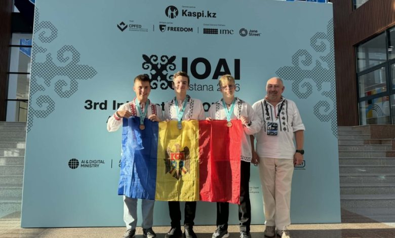 Photo of Argint și bronz pentru R. Moldova la Olimpiada Internațională de Inteligență Artificială
