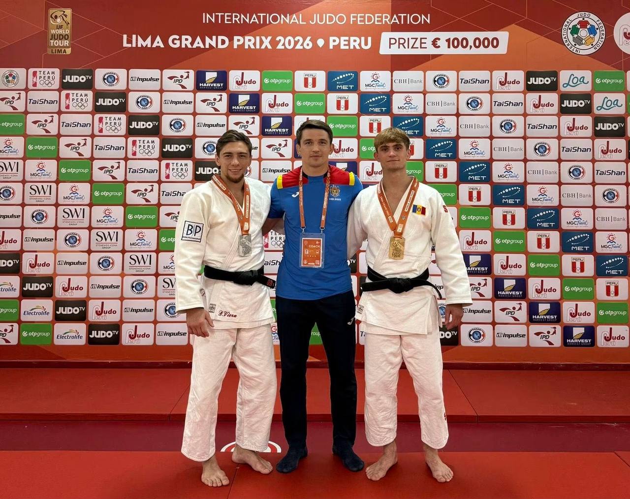 Photo of Aur și argint pentru R. Moldova la Grand Prix-ul de la Lima. Câștigătorul finalei Izvoreanu-Vieru
