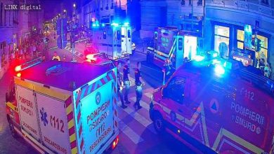 Photo of video | O mașină a intrat într-un grup de persoane aflate pe trotuar, în centrul Brașovului. Doi morți și doi răniți