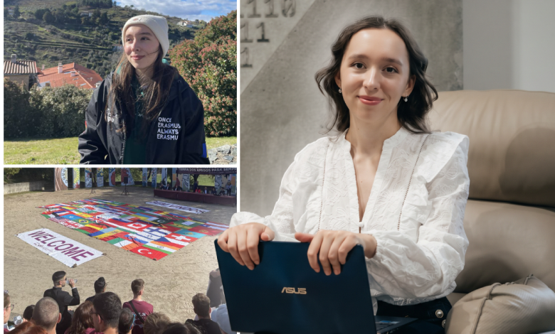 Photo of foto | De la vis la experiență europeană: istoria Patriciei, studenta care a descoperit Portugalia prin Erasmus+
