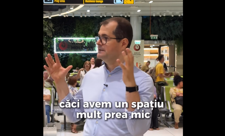 Photo of video | Premierul Tofan a cerut schimbări la aeroport și pledează ca reconstrucția și extinderea actualului terminal să înceapă cât mai repede