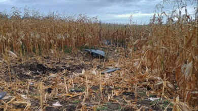 Photo of foto, update | Câteva drone au încălcat spațiul aerian al R. Moldova: una a сăzut într-un lan de porumb. Reacția MAE și a Maiei Sandu