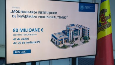 Photo of Investiții de 80 de milioane de euro în educație: 25 de școli profesionale și colegii vor fi renovate