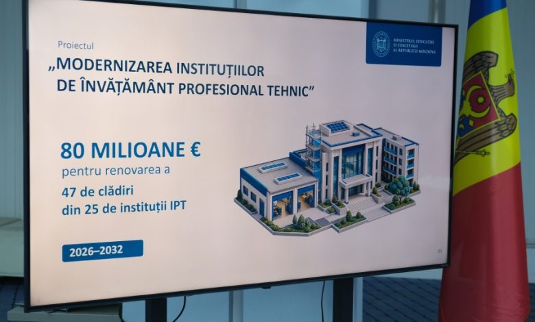 Photo of Investiții de 80 de milioane de euro în educație: 25 de școli profesionale și colegii vor fi renovate